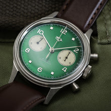 Load image into Gallery viewer, HKED Acrylic ED63 Sunburst Green Reverse Panda